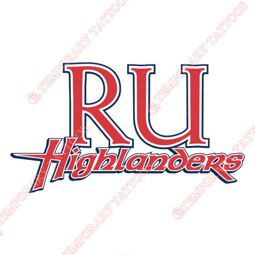Radford Highlanders Customize Temporary Tattoos Stickers NO.5977
